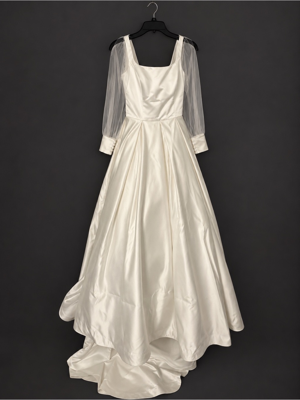 Avery Austin Chelsea Satin Bridal Ballgown - Picture 8 of 16